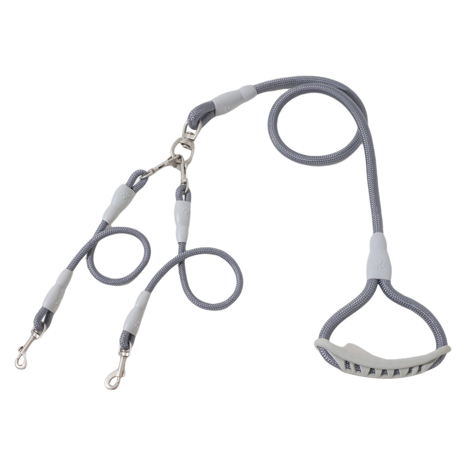 Dual Dog Leash Foam Handle