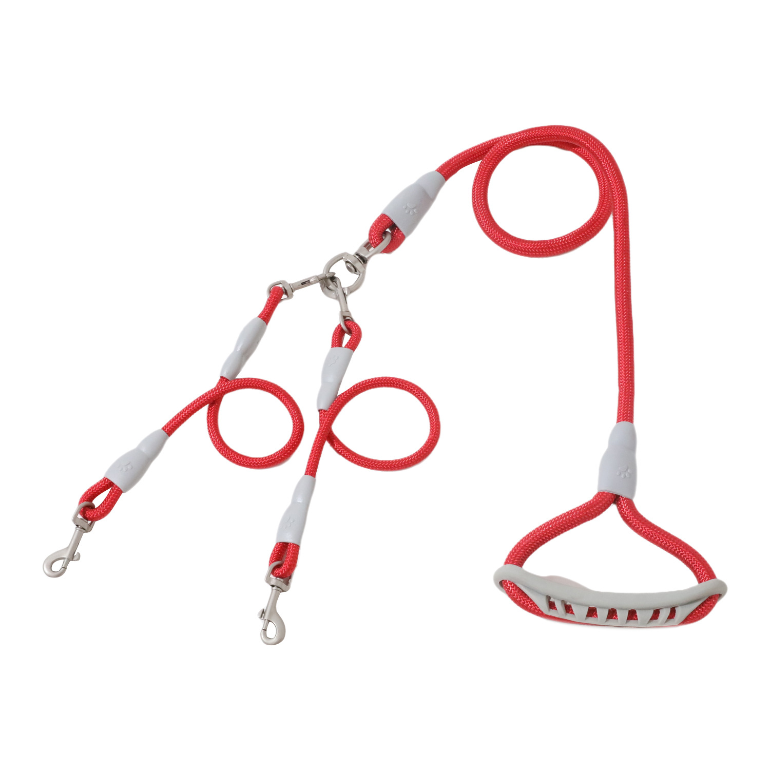 Dual Dog Leash Foam Handle