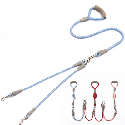 Dual Dog Leash Foam Handle 01