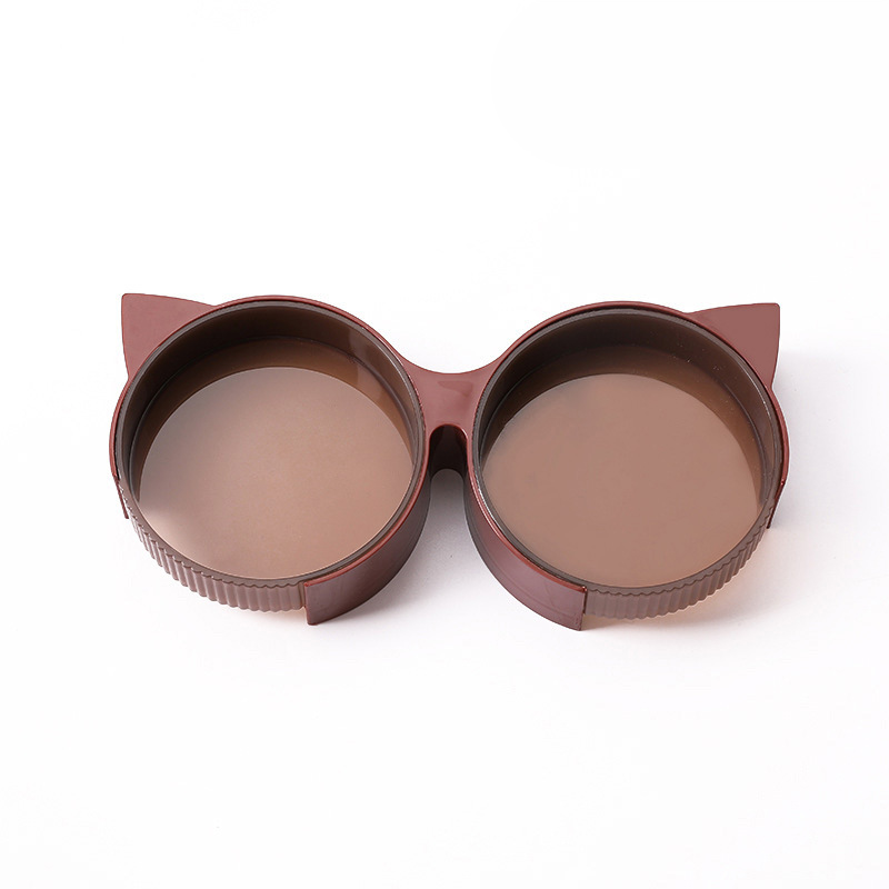 Cat Ear Pet Bowl Set