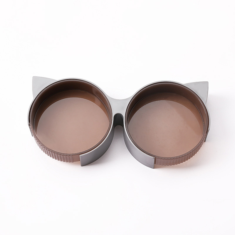 Cat Ear Pet Bowl Set