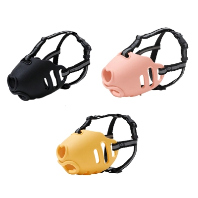 Adjustable TPE Dog Muzzle 01