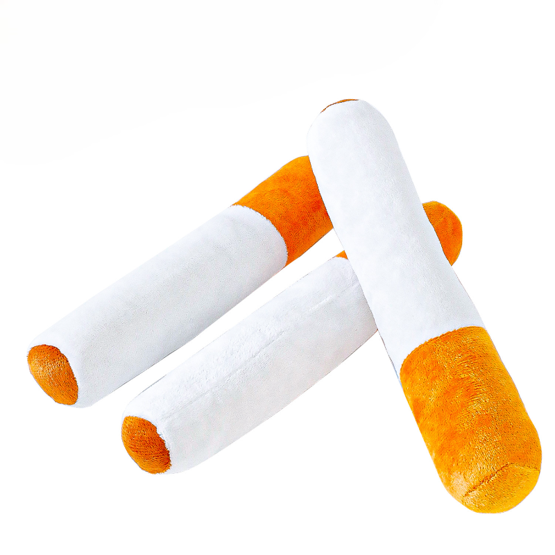 Funny Cigarette Dog Chew Toy