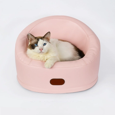 Luxury PU Leather Pet Sofa 01