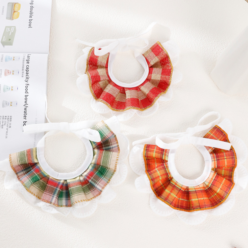 Pet Lace Bib Collar Set