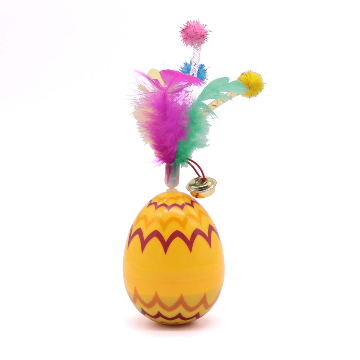 Easter Egg Cat Teaser Toy