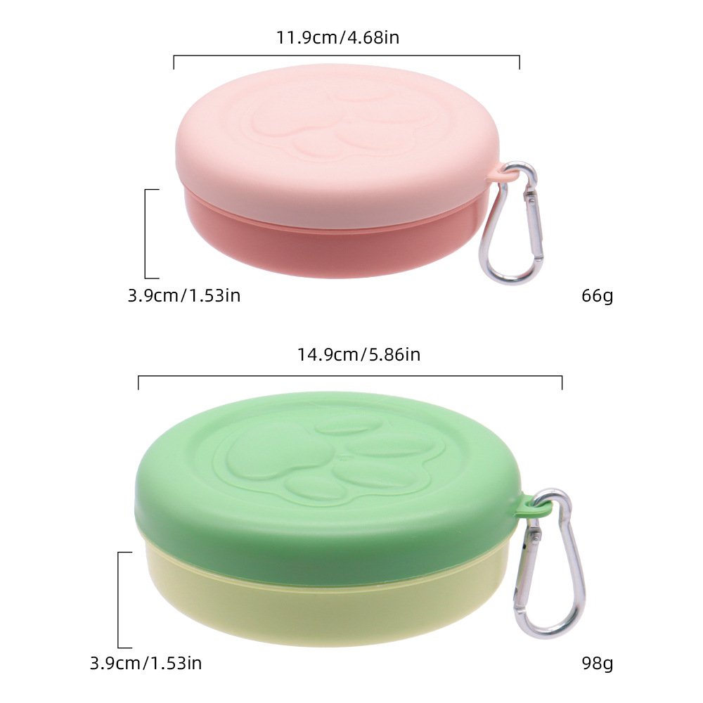 Portable Pet Food Water Bowl