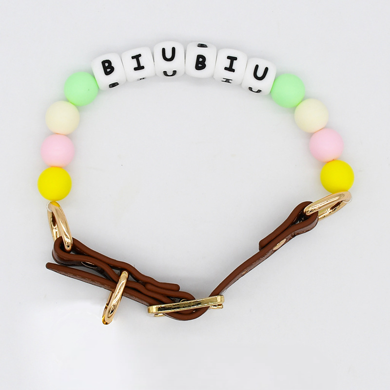 Colorful Beaded Pet Fashion Collar