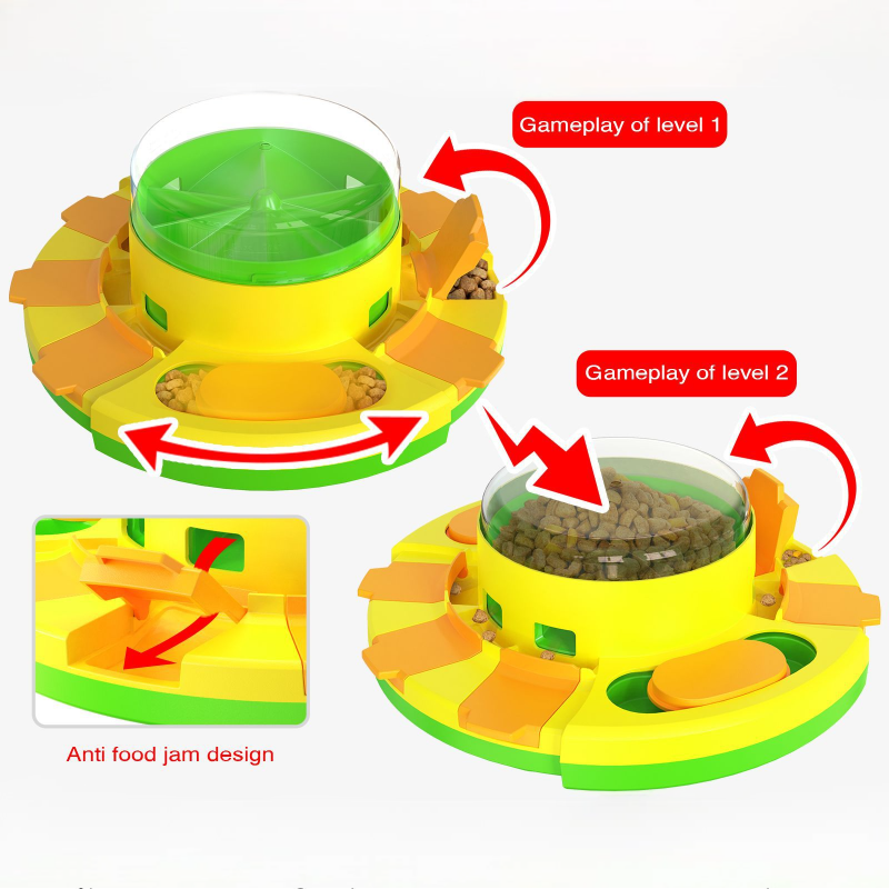 Interactive Pet Puzzle Feeder