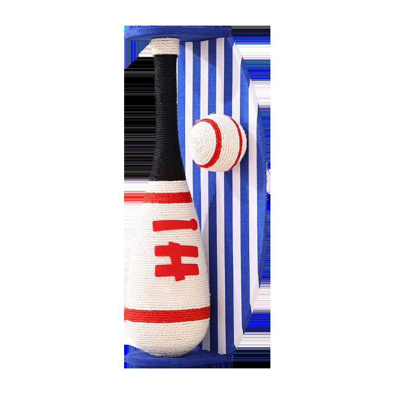 Baseball Cat Scratching Post Toy