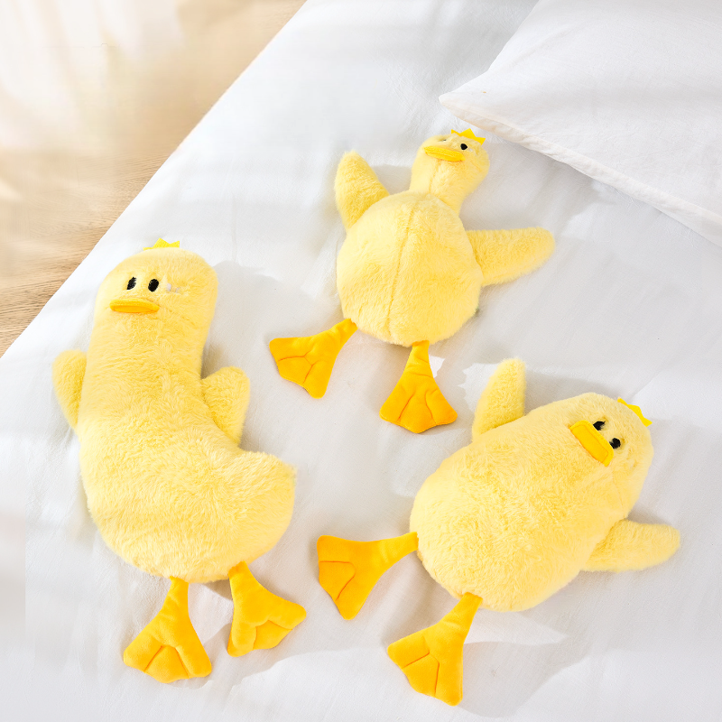 Duck Shaped Cat Teaser Toy