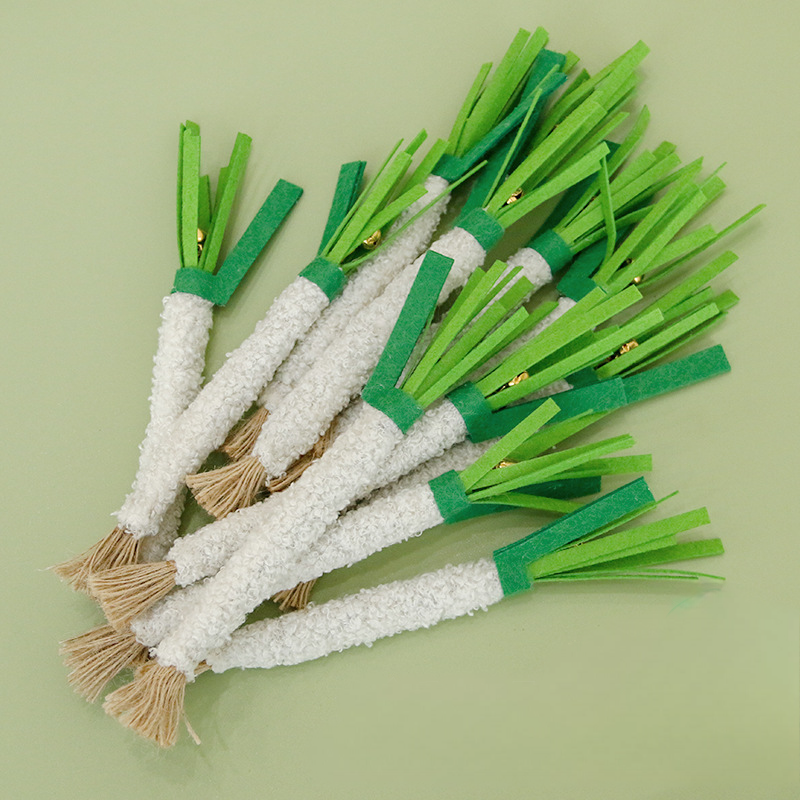 Catnip Infused Scallion Cat Toy