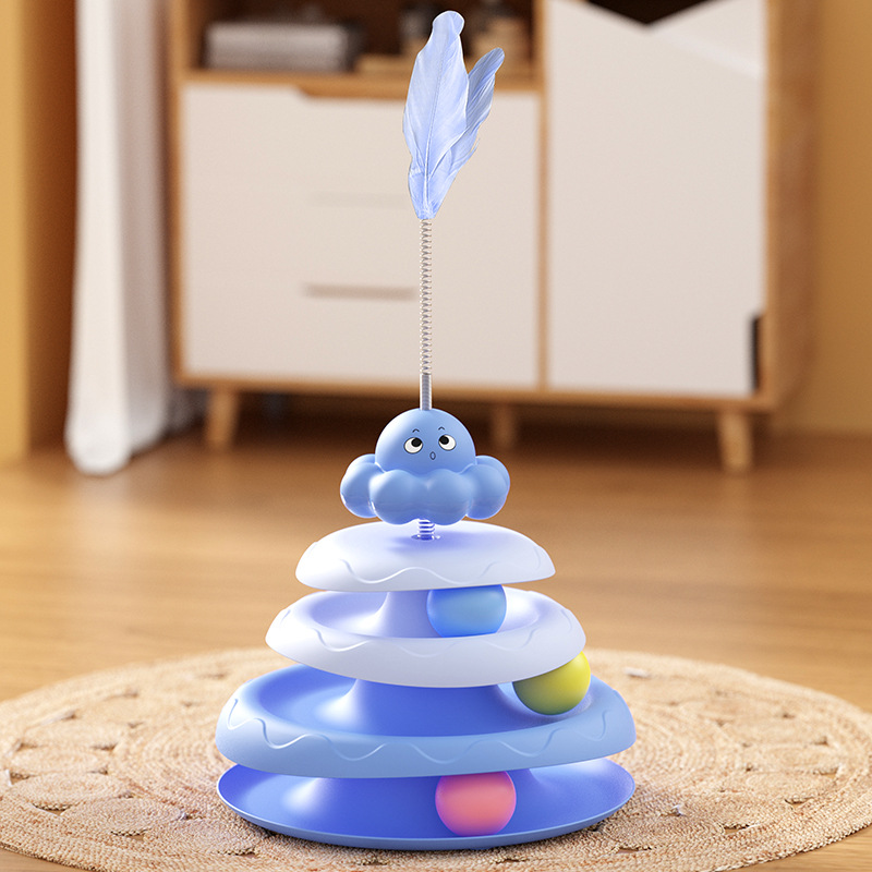 Interactive Cat Toy Exercise Wheel