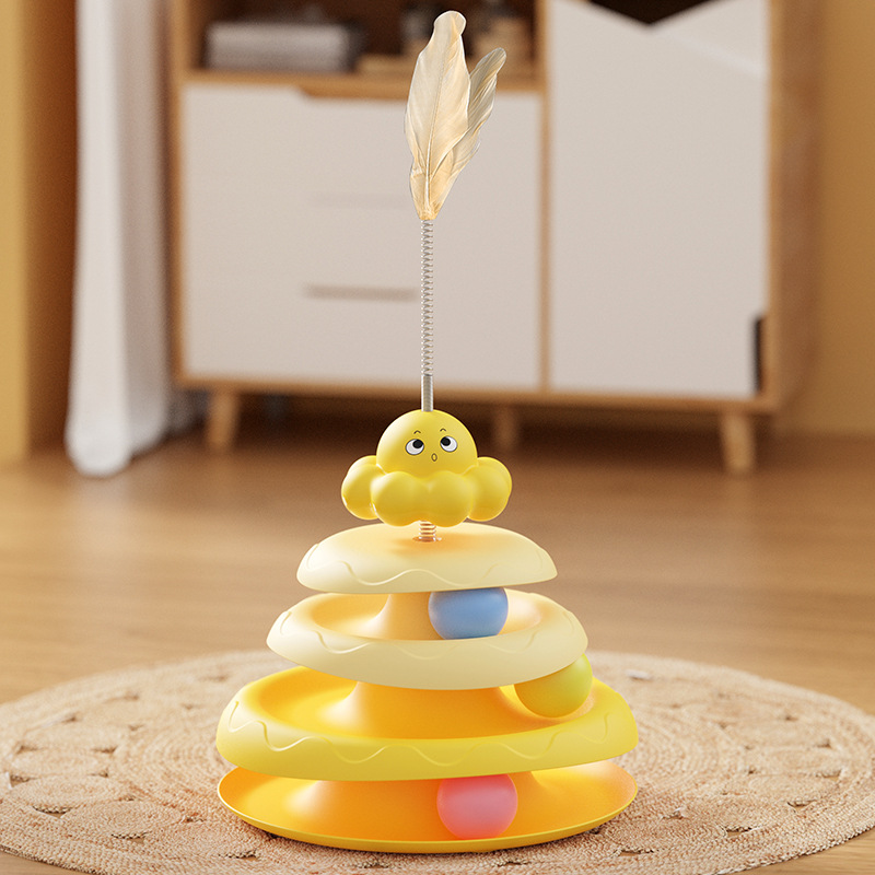 Interactive Cat Toy Exercise Wheel
