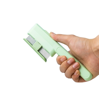 Self Cleaning Pet Grooming Brush 02