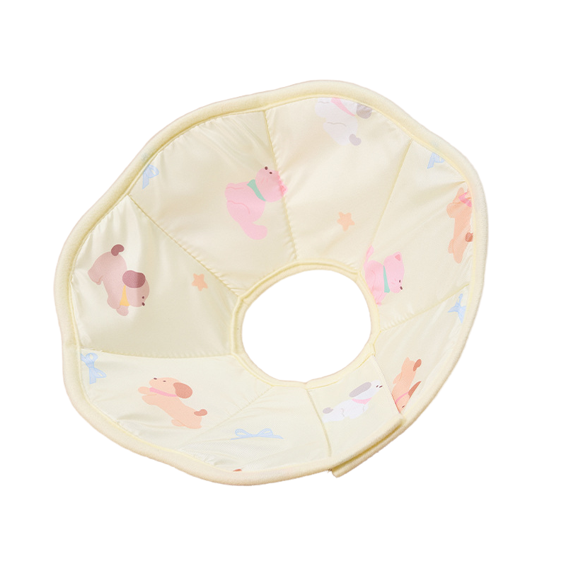 Bear Print Pet Recovery Collar