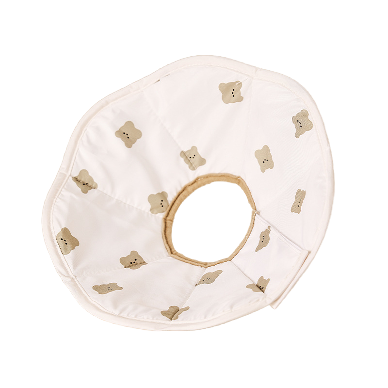 Bear Print Pet Recovery Collar