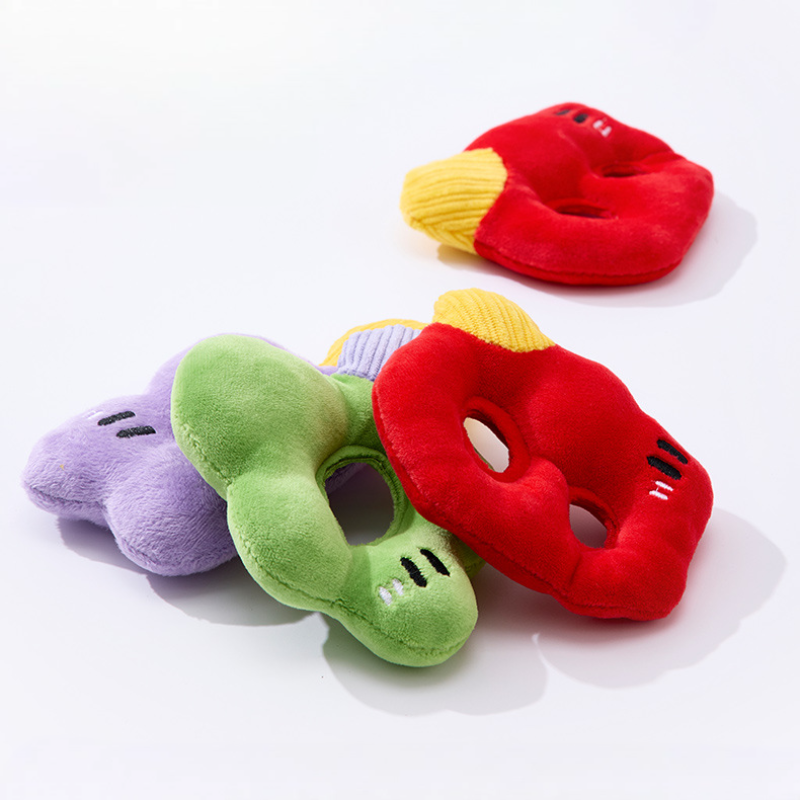 Alphabet Squeaky Dog Chew Toy