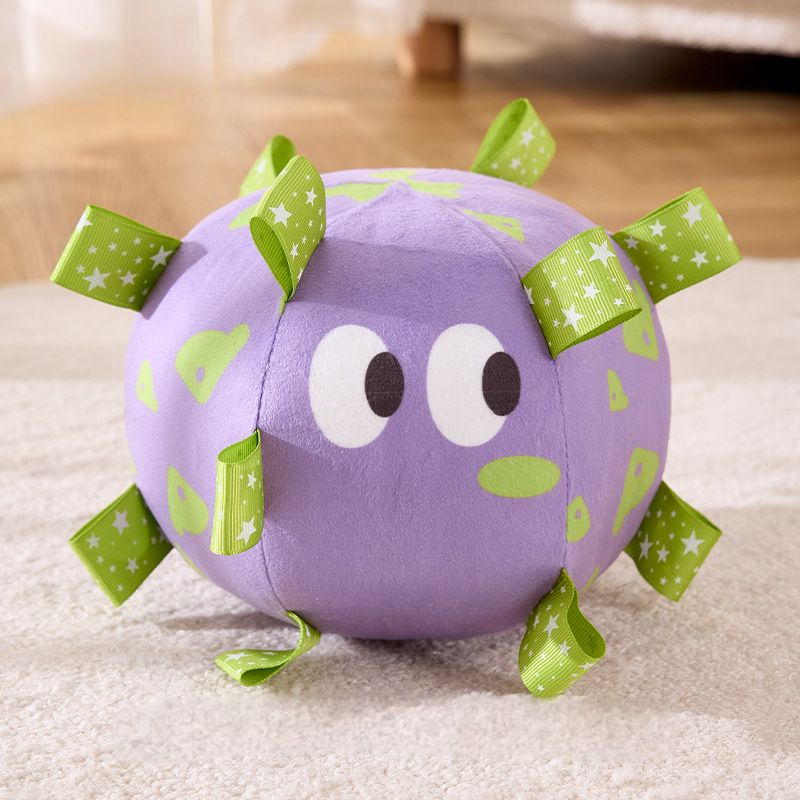 Plush Squeaky Dog Soccer Ball