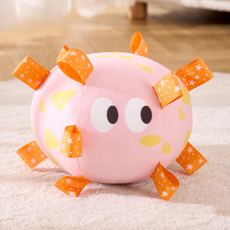 Plush Squeaky Dog Soccer Ball