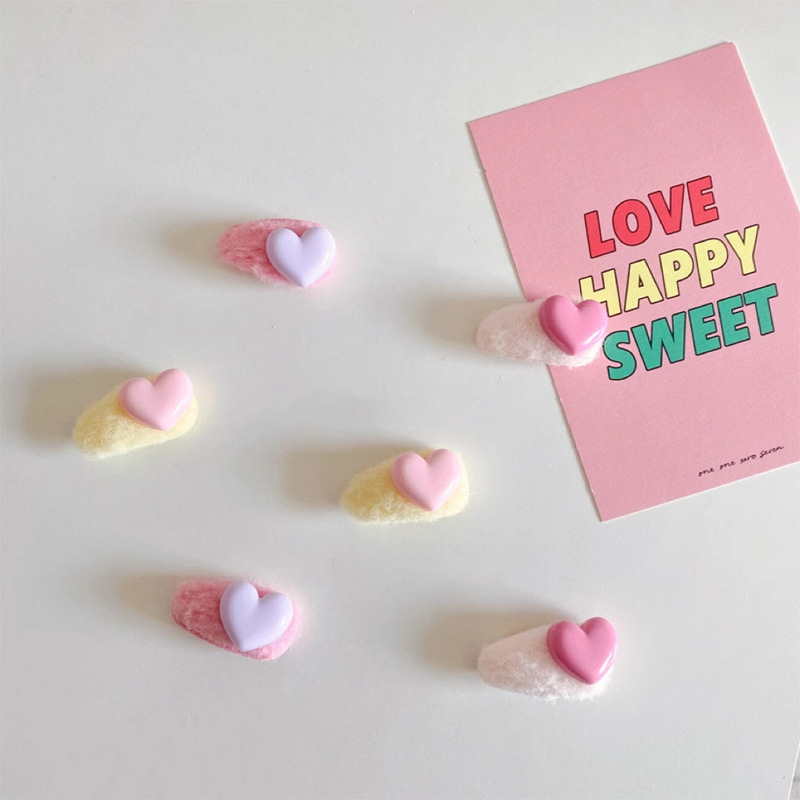 Heart Shape Pet Hair Clips