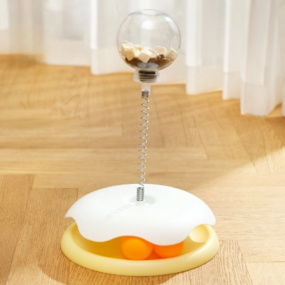 Interactive Cat Food Puzzle Toy 01