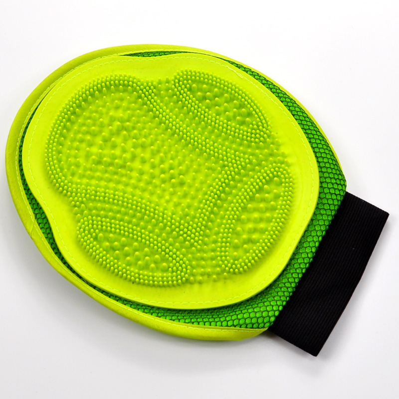 Pet Bath Massage Glove Brush