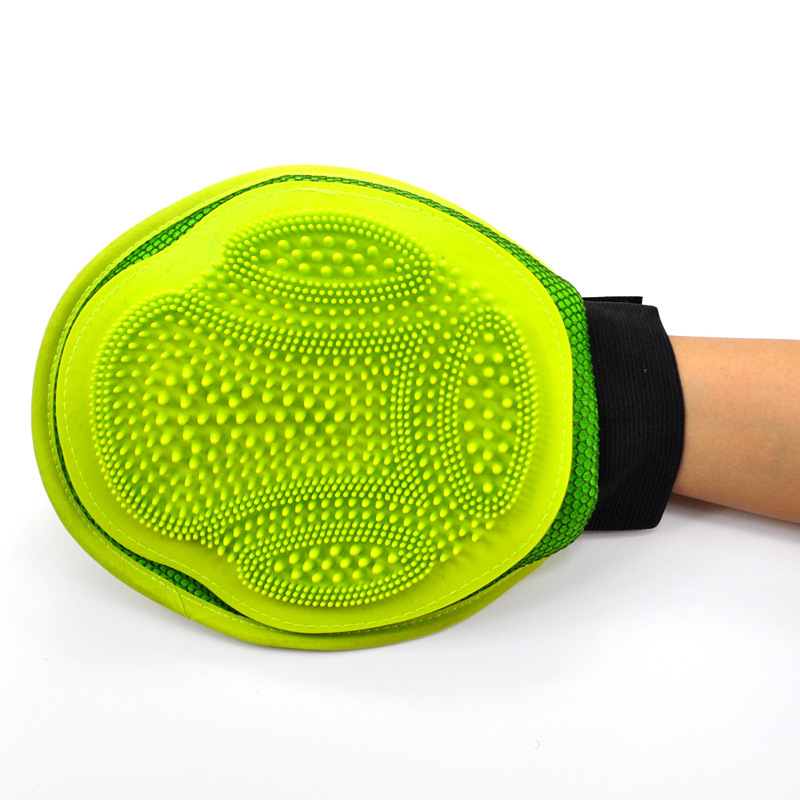 Pet Bath Massage Glove Brush