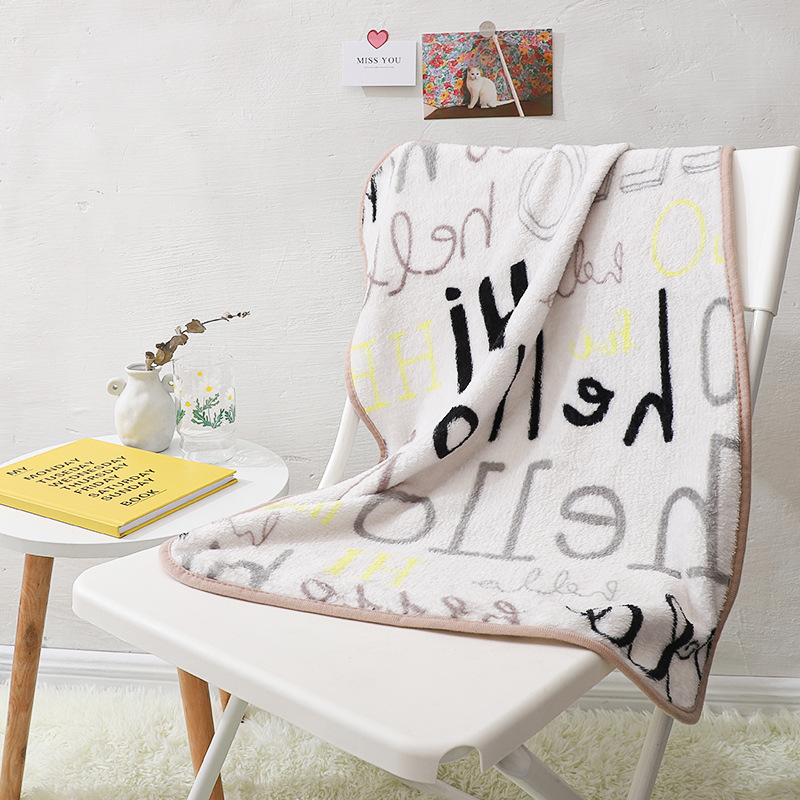 Cartoon Pet Blanket Soft Fleece
