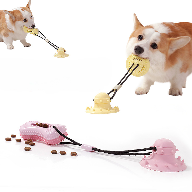 Suction Cup TPR Dog Toy