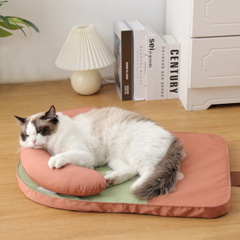 Cooling Pet Mat with Pillow