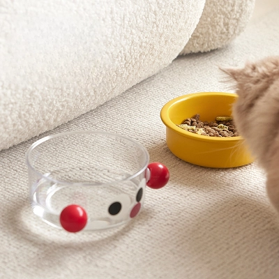 Big Eyes Ceramic Pet Bowl 01