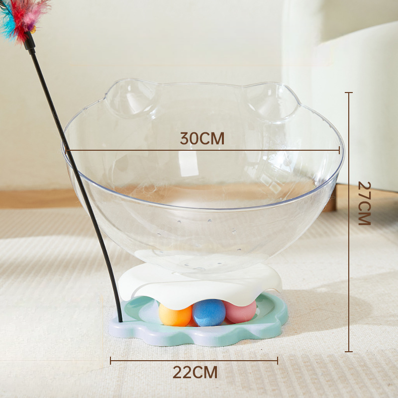 Transparent Cat Pod Playhouse