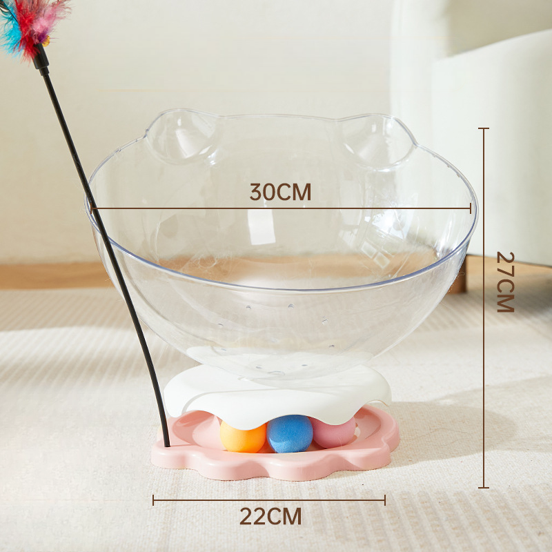 Transparent Cat Pod Playhouse