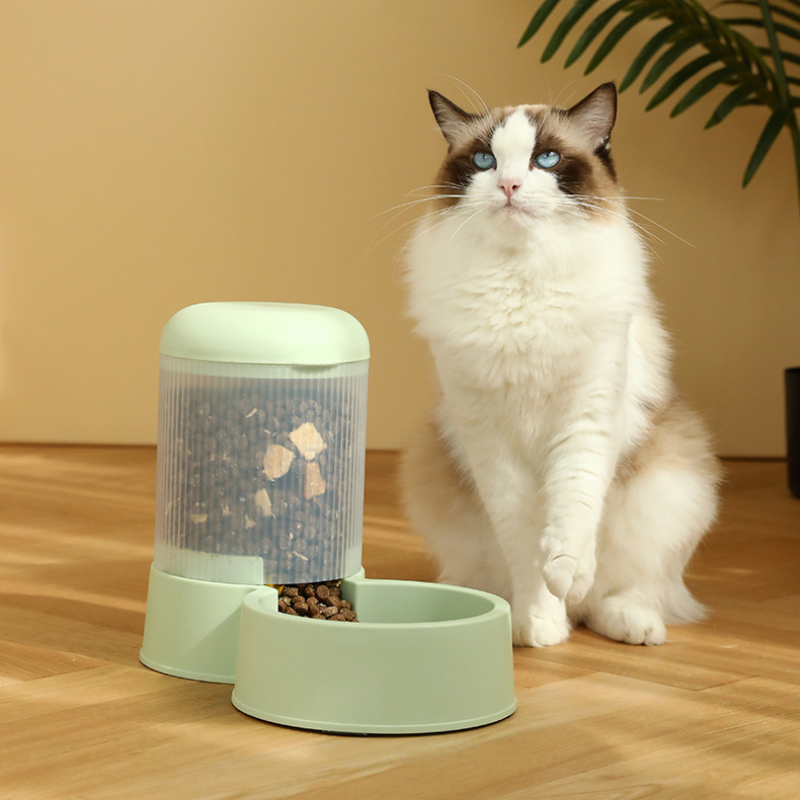 Roman Column Pet Feeder Set