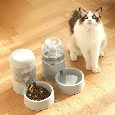 Roman Column Pet Feeder Set 01