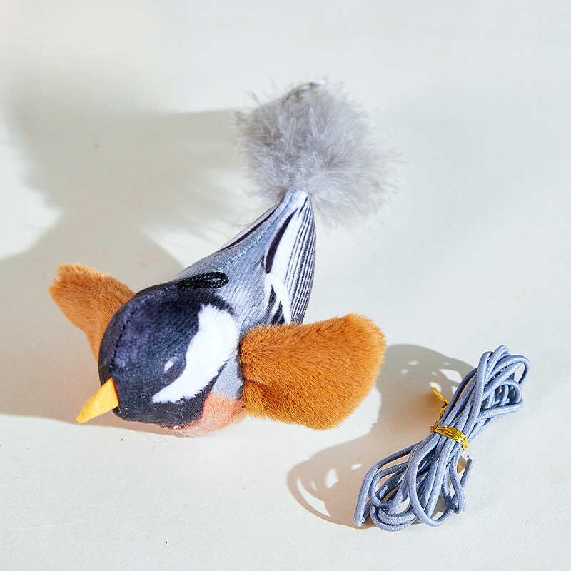 Interactive Bird Chirp Cat Toy