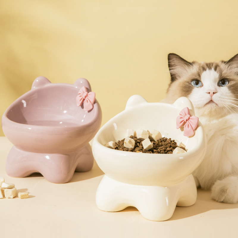 Kitty Ceramic Pet Bowl