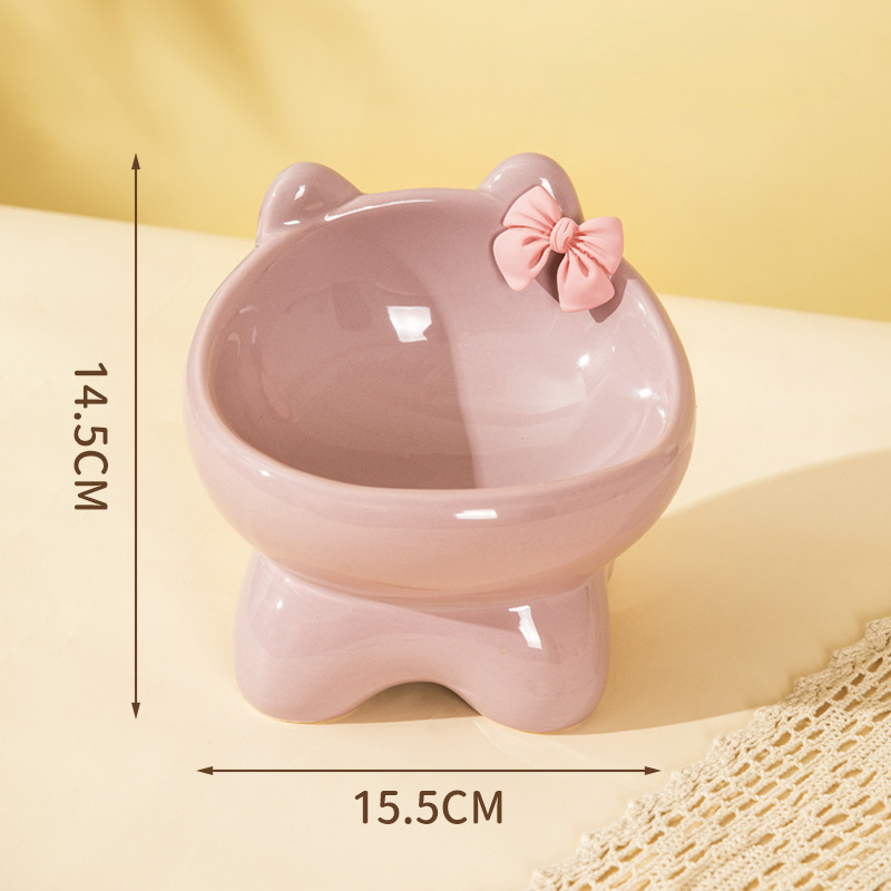 Kitty Ceramic Pet Bowl
