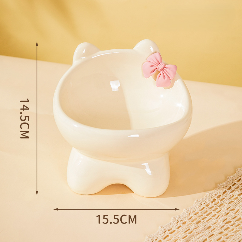 Kitty Ceramic Pet Bowl