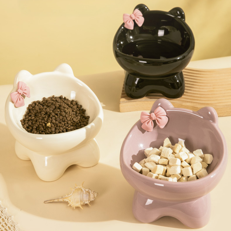 Kitty Ceramic Pet Bowl