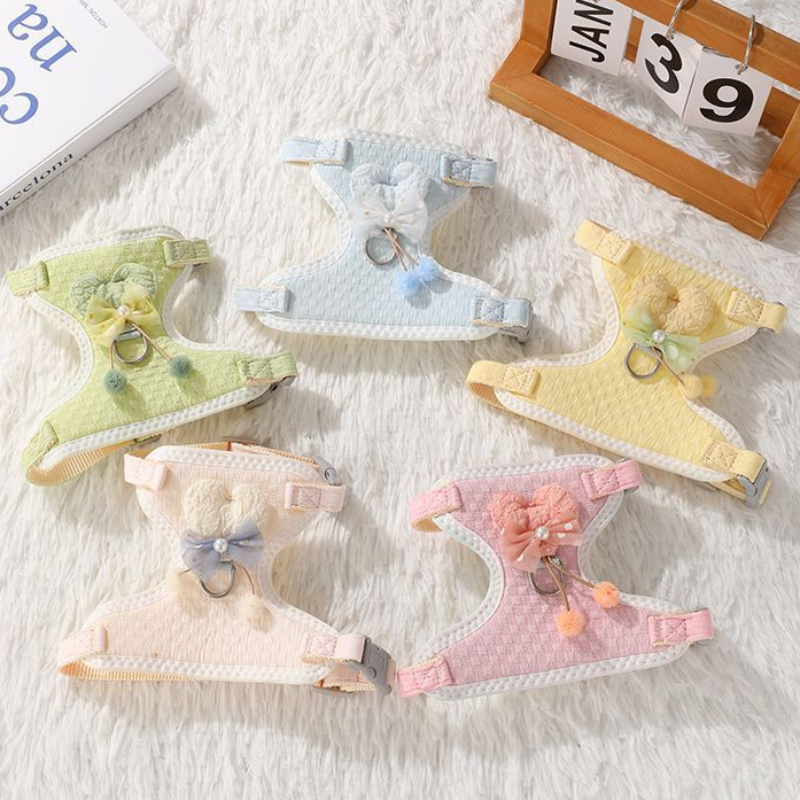 Bubble Heart Bow Harness