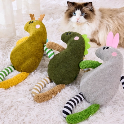 Monster Crinkle Sound Cat Toy 01