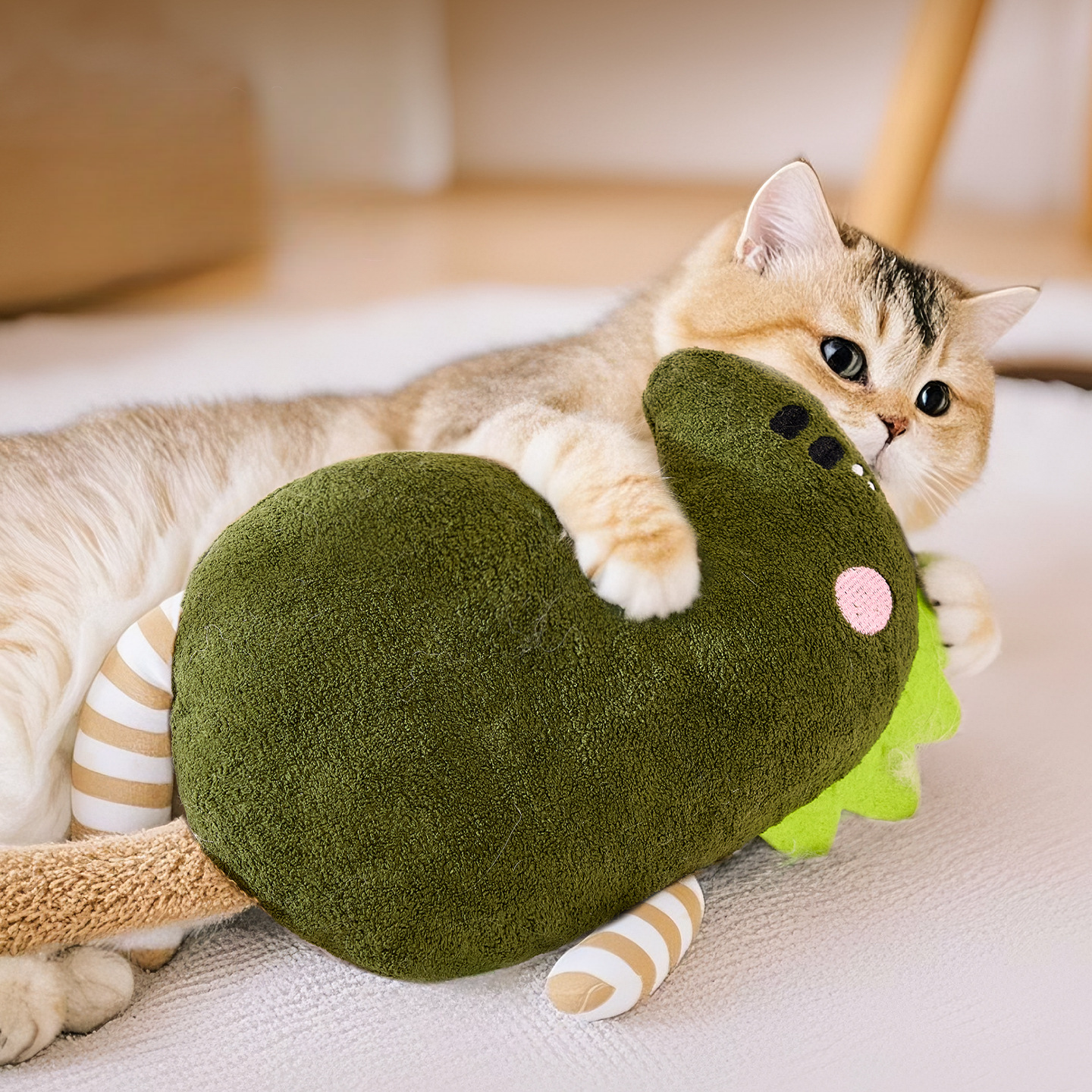 Monster Crinkle Sound Cat Toy