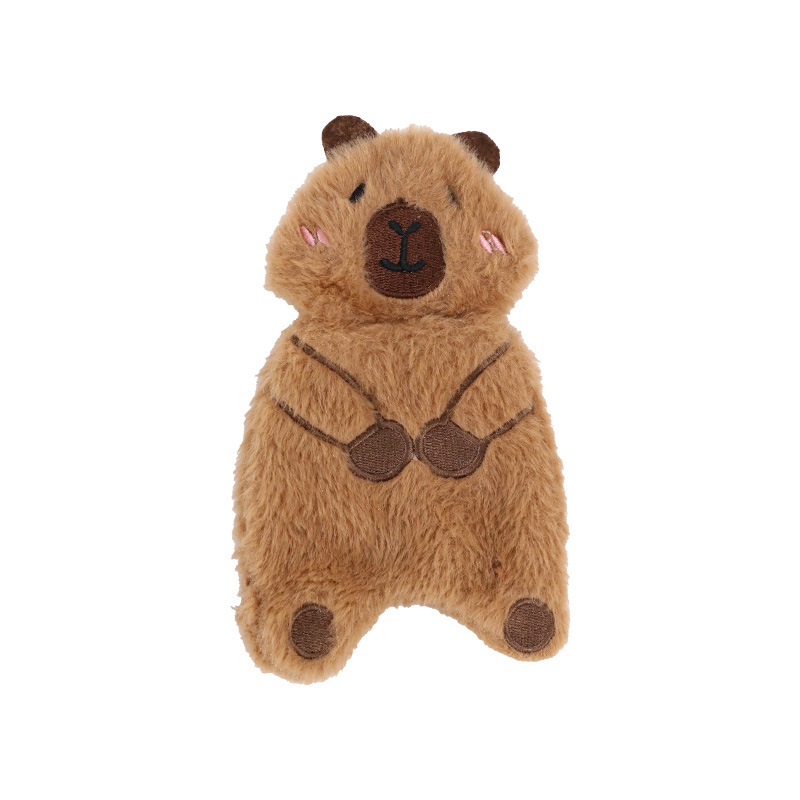 Brown Bear Plush Chew Toy