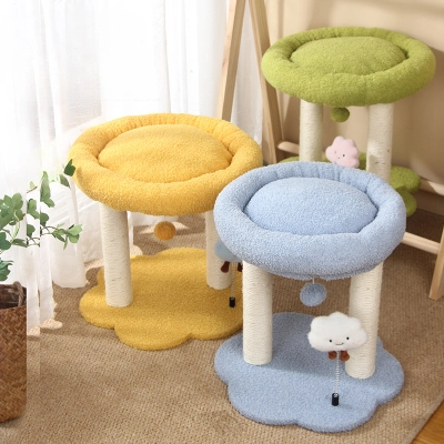Cloud Cat Tree House 01