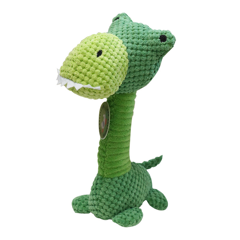 Knit Unicorn Squeaky Dog Toy
