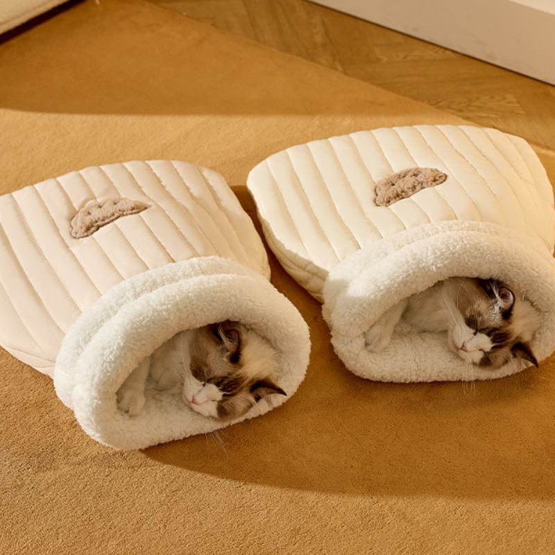 Winter Cat Sleeping Bag