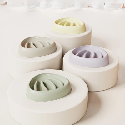 Shell Slow Feeder Bowl 01