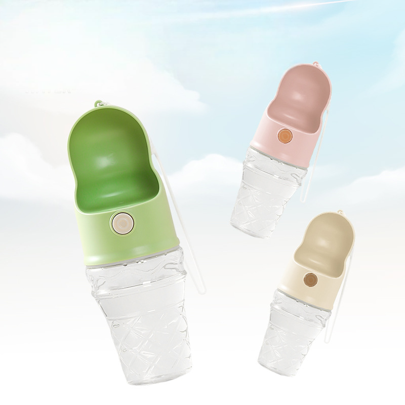 Ice Cream Pet Water Bottle